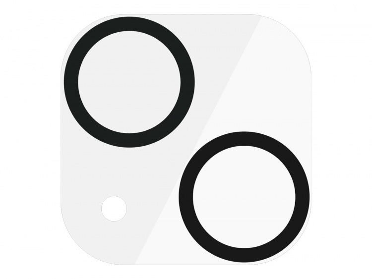 PanzerGlass linsskydd svart transparent Apple iPhone 13