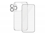 PanzerGlass skärm/linser/bakstycksskydd svart transparent Apple iPhone 15 Pro