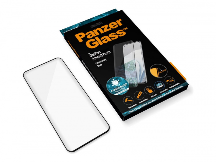 PanzerGlass Original skärmskydd Transparent OnePlus 10 Pro, 9 Pro PanzerGlass Original skärmskydd Transparent OnePlus 10 Pro, 9 Pro