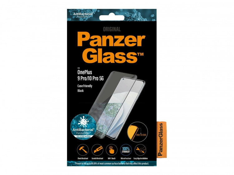 PanzerGlass Original skärmskydd Transparent OnePlus 10 Pro, 9 Pro PanzerGlass Original skärmskydd Transparent OnePlus 10 Pro, 9 Pro