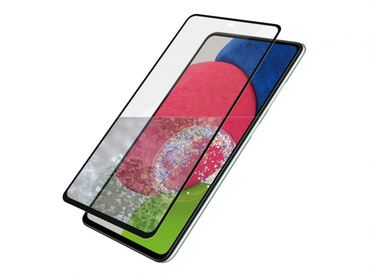 PanzerGlass skärmskydd svart transparent Samsung Galaxy A52, A52 5G