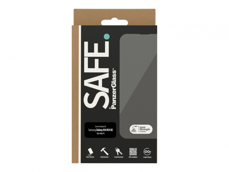PanzerGlass SAFE. av PanzerGlass Samsung Galaxy A14 5G PanzerGlass SAFE. av PanzerGlass Samsung Galaxy A14 5G