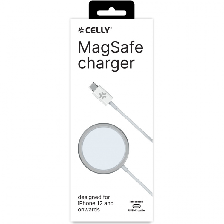 Celly MagSafe-trådlös laddare USB-C