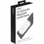 Celly PowerBank 10.000 mAh 10W MagSafe-kompatibel Vit