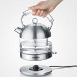 Severin Vattenkokare 1,7L 2400W Borstat stål/Glas WK3459 Severin Vattenkokare 1,7L 2400W Borstat stål/Glas WK3459