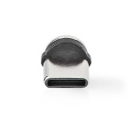 Nedis USB-kabel | USB 2.0 | USB-A Hane | USB Micro-B Hane / USB-C™ Hane | 10 W | No Data Transfer | Nickelplaterad | 2.00 m | Rund | Nylon | Svart | Låda