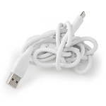 Nedis USB-kabel | USB 2.0 | USB-A Hane | USB-C™ Hane | 15 W | 480 Mbps | Nickelplaterad | 1.50 m | Rund | Silikon | Vit | Låda