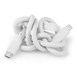 Nedis USB-kabel | USB 3.2 Gen 1 | USB-C™ Hane | USB-C™ Hane | 60 W | 4K@60Hz | 5 Gbps | Nickelplaterad | 1.50 m | Rund | Silikon | Vit | Låda Nedis USB-kabel | USB 3.2 Gen 1 | USB-C™ Hane | USB-C™ Hane | 60 W | 4K@60Hz | 5 Gbps | Nickelplaterad | 1.50 m | Rund | Silikon | Vit | Låda