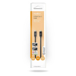 Nedis USB-kabel | USB 4.0 Gen 3x2 | USB-C™ Hane | USB-C™ Hane | 240 W | 8K@60Hz | 40 Gbps | Nickelplaterad | 1.00 m | Rund | PVC | Svart | Låda