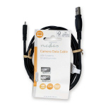 Nedis USB-kabel | USB 2.0 | USB-A Hane | UC-E6 8-Pins Male | 480 Mbps | Nickelplaterad | 2.00 m | Rund | PVC | Svart | Label Nedis USB-kabel | USB 2.0 | USB-A Hane | UC-E6 8-Pins Male | 480 Mbps | Nickelplaterad | 2.00 m | Rund | PVC | Svart | Label