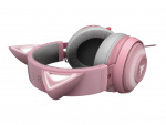 Razer Kraken Kitty Kabling Hörlurar Rosa