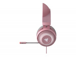Razer Kraken Kitty Kabling Hörlurar Rosa