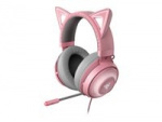 Razer Kraken Kitty Kabling Hörlurar Rosa