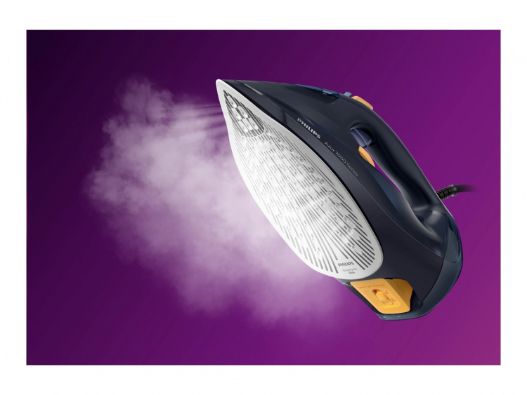 Philips Azur 7000 Series DST7060 Ångstrykjärn 3000W Blå Gul