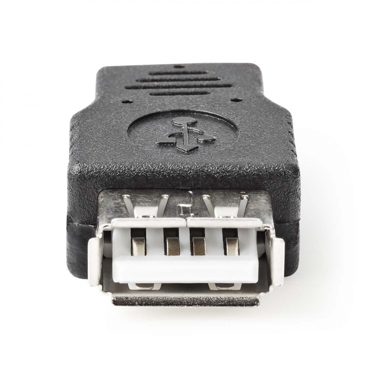Nedis USB Mikro-B Adapter | USB 2.0 | USB Micro-B Hane | USB-A Hona | 480 Mbps | Nickelplaterad | PVC | Svart | Blister Nedis USB Mikro-B Adapter | USB 2.0 | USB Micro-B Hane | USB-A Hona | 480 Mbps | Nickelplaterad | PVC | Svart | Blister