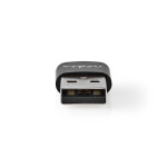 Nedis USB-A Adapter | USB 2.0 | USB-A Hane | USB-C™ Hona | 480 Mbps | Rund | Nickelplaterad | Svart | Låda Nedis USB-A Adapter | USB 2.0 | USB-A Hane | USB-C™ Hona | 480 Mbps | Rund | Nickelplaterad | Svart | Låda