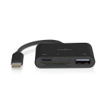 Nedis USB-hubb | 1x USB-C™ | 1x USB A / 1x USB-C™ | 4-Port port(s) | USB 2.0 | USB ström | SD & MicroSD