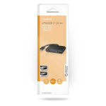 Nedis USB-hubb | 1x USB-C™ | 1x USB A / 1x USB-C™ | 4-Port port(s) | USB 2.0 | USB ström | SD & MicroSD