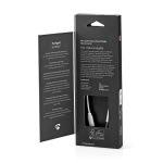 Nedis USB-C™ Adapter | USB 2.0 | USB-C™ Hane | 3.5 mm Hane | 1.00 m | Rund | Guldplaterad | Flätad / Nylon | Aluminium | Kartong med täckt fönster