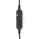 Nedis PC headset | In-Ear | Mono | USB Type-A / USB Type-C™ | Vikbara Mikrofon | Grå / Svart Nedis PC headset | In-Ear | Mono | USB Type-A / USB Type-C™ | Vikbara Mikrofon | Grå / Svart