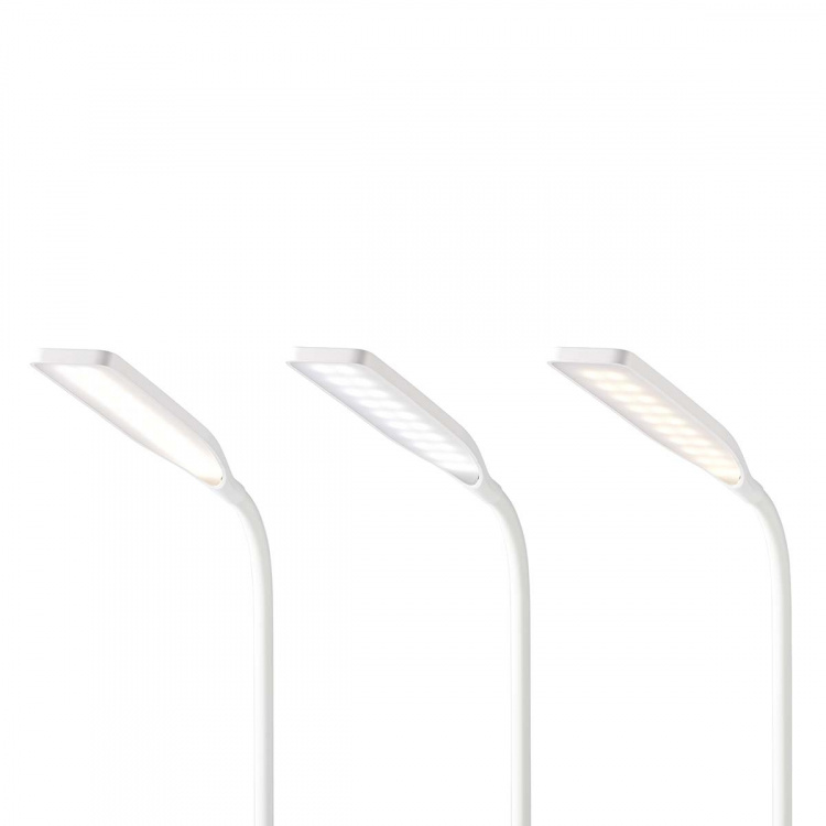Nedis LED-lampa med trådlös laddare | Dimmer - På enhet | LED | 15 W | Med dimning | Kall Vit / Natural White / Varm Vit | 2700 - 6500 K