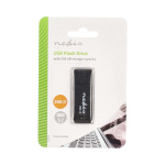 Nedis Flash Drive | 256 GB | USB Type-A | Läshastighet: 80 MB/s | Skrivhastighet: 10 MB/s
