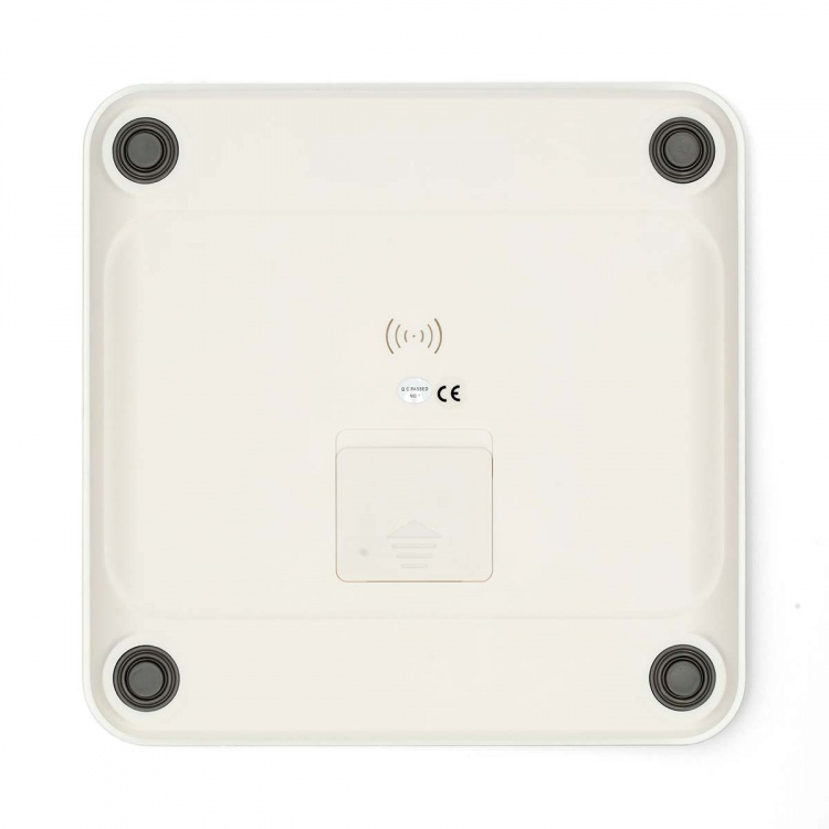 Nedis SmartLife Hälso Vågar | Ben / BMI / BMR / Fett / Muskler / Vatten / Vikt | 12 | Max last: 180 kg | Android™ / IOS | ABS / Glas | Vit Nedis SmartLife Hälso Vågar | Ben / BMI / BMR / Fett / Muskler / Vatten / Vikt | 12 | Max last: 180 kg | Android™ / IOS | ABS / Glas | Vit