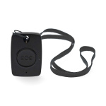 Nedis Smart Panic Knapp | Zigbee 3.0 | Batteritypsenergi: CR2450 | Svart