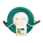 Nedis CAT6 Nätverkskabel | RJ45 hane | RJ45 hane | S/FTP | 10.0 m | Rund | LSZH | Grön | Label Nedis CAT6 Nätverkskabel | RJ45 hane | RJ45 hane | S/FTP | 10.0 m | Rund | LSZH | Grön | Label
