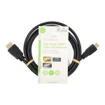 Nedis High Speed HDMI ™ kabel med Ethernet | HDMI™ Kontakt | HDMI™ Mini kontakt | 4K@30Hz | 10.2 Gbps | 1.50 m | Rund | PVC | Svart | Label Nedis High Speed HDMI ™ kabel med Ethernet | HDMI™ Kontakt | HDMI™ Mini kontakt | 4K@30Hz | 10.2 Gbps | 1.50 m | Rund | PVC | Svart | Label