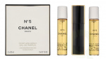 Chanel No 5 Giftset 60 ml 2x Edp Spray Refill 20Ml/1x Edp Spray 20Ml - Twist and Spray