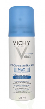 Vichy 48H Mineral MgO Deodorant Spray 125 ml