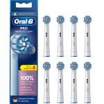 Oral B-ersättningsborsthuvuden Pro Sensitive Clean 8-pack