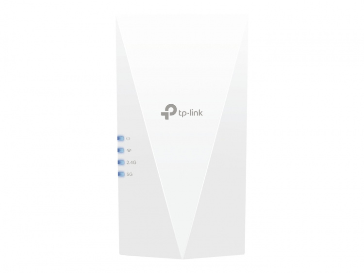 TP-Link RE700X V1 WiFi range extender Monteras i väggen
