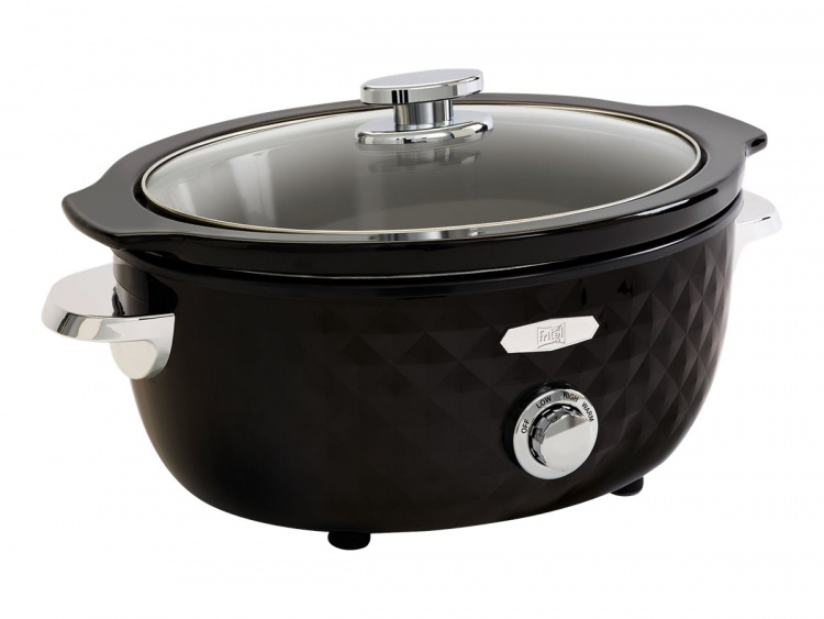 FRITEL Family Slow cooker 5.5liter Svart/krom