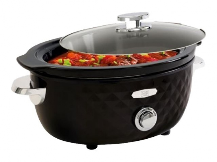 FRITEL Family Slow cooker 5.5liter Svart/krom