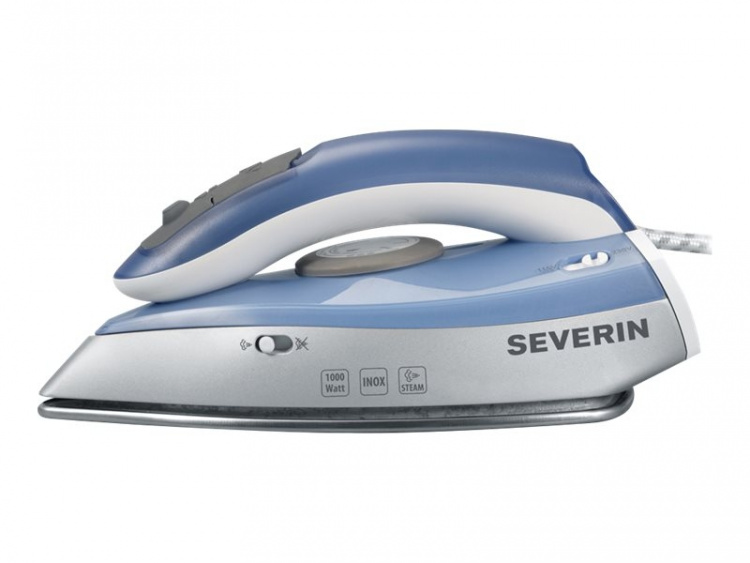 Severin BA 3234 Rejse damp strygejern 1000W Blå
