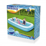 Bestway Familjepool Blå Rektangulär 305 x 183 x 46cm Bestway Familjepool Blå Rektangulär 305 x 183 x 46cm