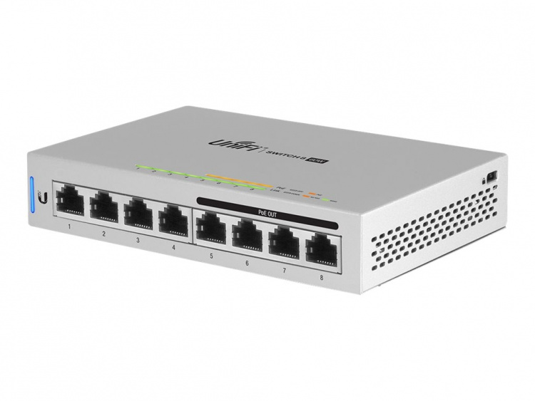 Ubiquiti UniFi Switch US-8-60W Switch 8-port Gigabit PoE