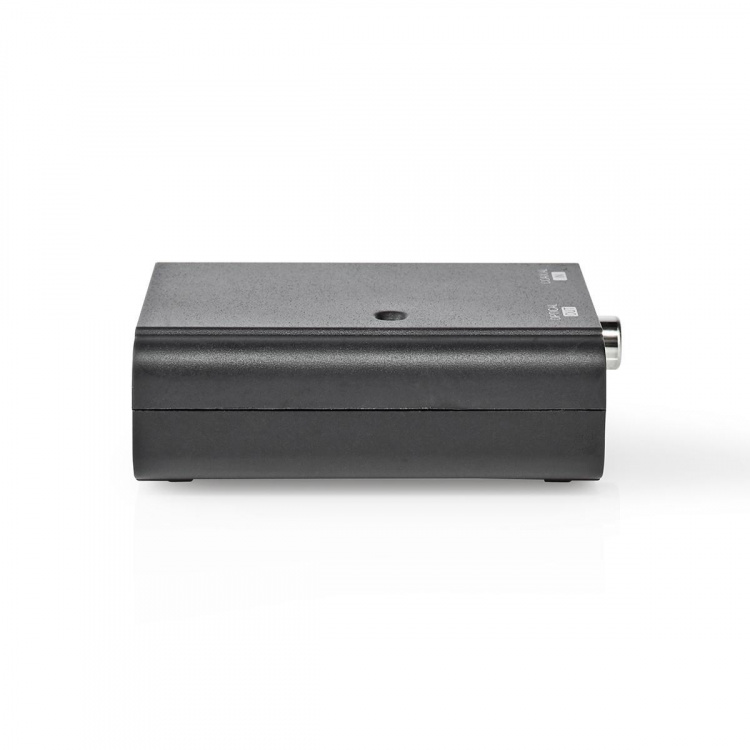 Nedis Digital Audio Omvandlare | Envägs | Ingång för audio/video/dataanslutningar: 1x S/PDIF | Audio / video / dataanslutningar utgång: TosLink Female | Instruktionsbok | Svart