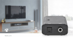 Nedis Digital Audio Omvandlare | Envägs | Ingång för audio/video/dataanslutningar: 1x S/PDIF | Audio / video / dataanslutningar utgång: TosLink Female | Instruktionsbok | Svart