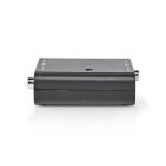 Nedis Digital Audio Omvandlare | Tvåvägs | Ingång för audio/video/dataanslutningar: 1x S/PDIF (RCA) Female / 1x Toslink Female | Audio / video / dataanslutningar utgång: 1x S/PDIF (RCA) Female / 1x TosLink Female | Instruktionsbok | Svart