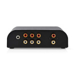 Nedis Analog Audio switch | 4-Port port(s) | Ingång för audio/video/dataanslutningar: 1x 3.5 mm Audio Input / 3x (2x RCA Female) | Audio / video / dataanslutningar utgång: 1x (2x RCA Female) | Instruktionsbok | Metall | Antracit Nedis Analog Audio switch | 4-Port port(s) | Ingång för audio/video/dataanslutningar: 1x 3.5 mm Audio Input / 3x (2x RCA Female) | Audio / video / dataanslutningar utgång: 1x (2x RCA Female) | Instruktionsbok | Metall | Antracit