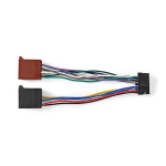Nedis ISO Adapter Kabel | ISO-kompatibilitet: Sony | 0.15 m | Rund | PVC | Låda