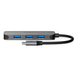 Nedis USB-hubb | 1x USB-C™ | 4x USB A Female | 4-Port port(s) | USB 3.2 Gen 1 | USB ström | 5 Gbps