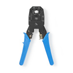 Nedis Crimp pliers | CAT5 / CAT5e / CAT6 / CAT6a / RJ10 / RJ11 | Skärande / Stripp / Tång | ABS / Stål | Blå Nedis Crimp pliers | CAT5 / CAT5e / CAT6 / CAT6a / RJ10 / RJ11 | Skärande / Stripp / Tång | ABS / Stål | Blå