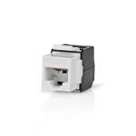 Nedis Keystone | CAT6 | RJ45 Hona | U/UTP | ABS | Låda