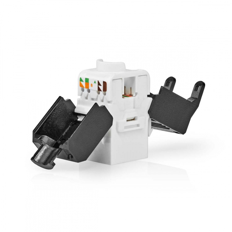 Nedis Keystone | CAT6a | RJ45 Hona | U/UTP | ABS | Låda