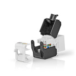Nedis Keystone | CAT6a | RJ45 Hona | U/UTP | ABS | Låda
