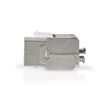 Nedis Keystone | CAT6 | RJ45 Hona | S/FTP | Metall | Låda